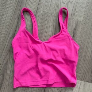 Hot Pink lululemon align tank